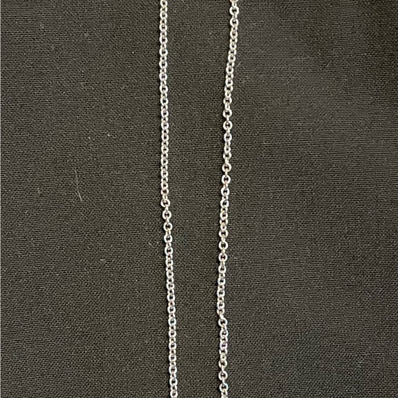 Diamond Horseshoe silver necklace - Picture 2 of 2